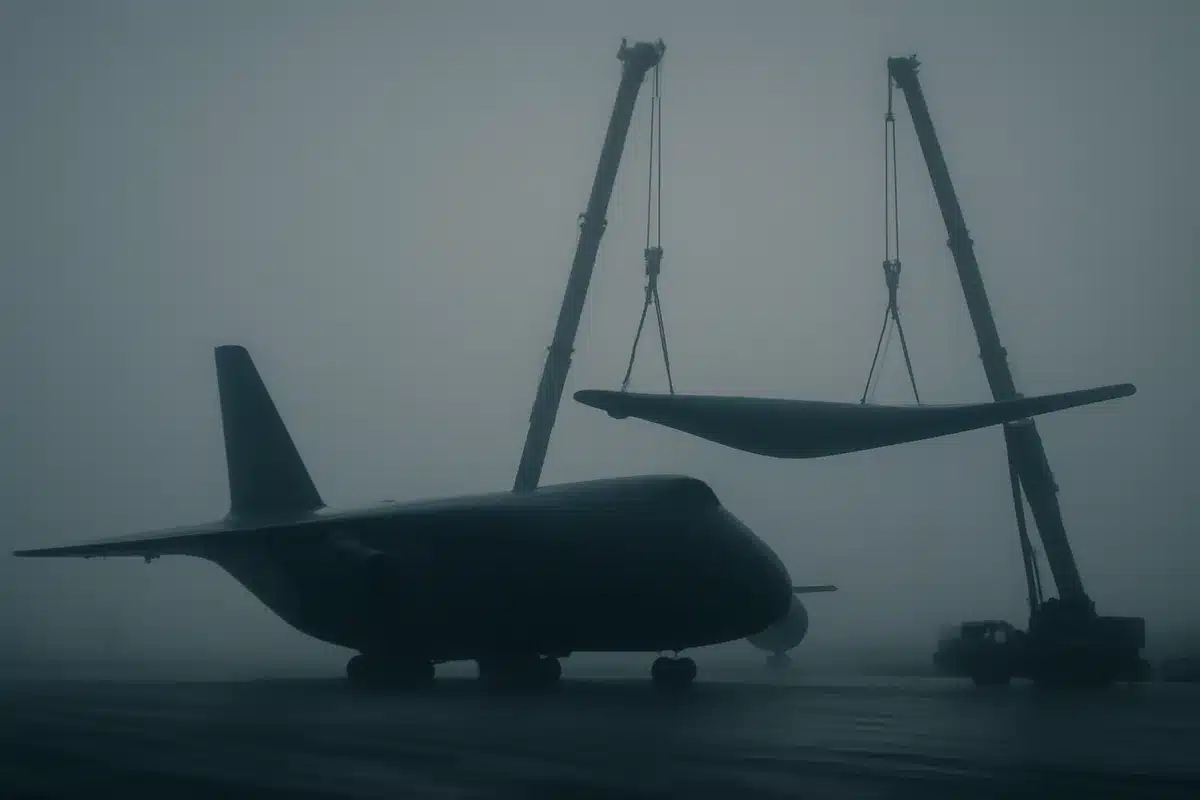Rekordflugzeug transportiert riesige Windturbinenblätter: Radia enthüllt Prototyp